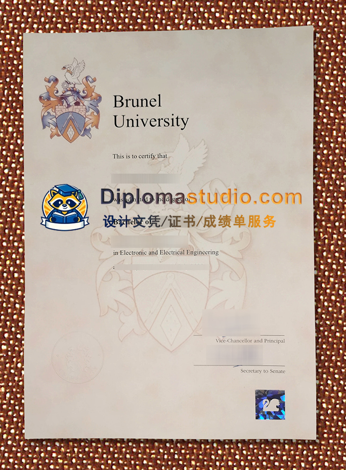 伦敦布鲁内尔大学学位证书, BUL Degree