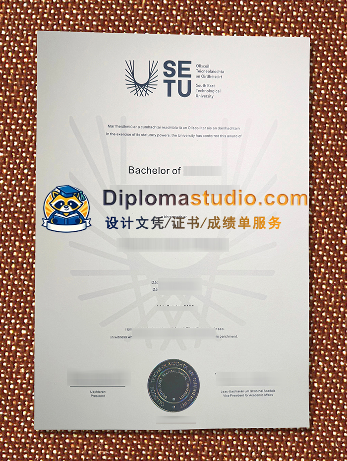 东南科技大学文凭, South East Technological University Diploma