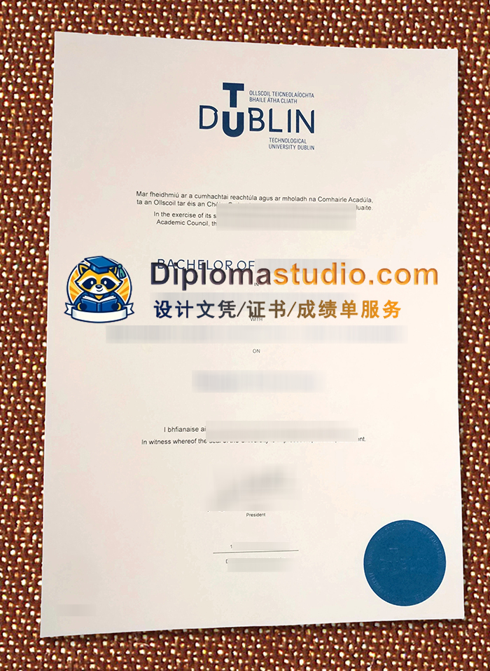 都柏林理工大学文凭, Technological University Dublin Diploma