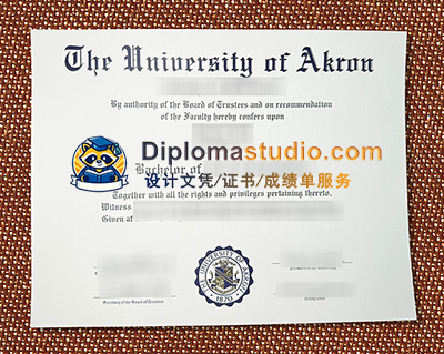 University of Akron Diploma