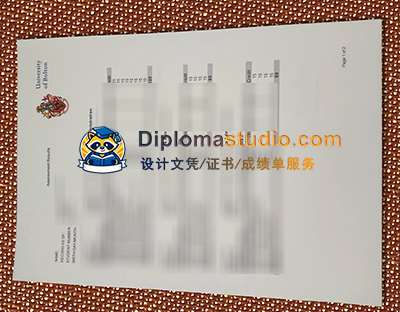 Bolton University transcript